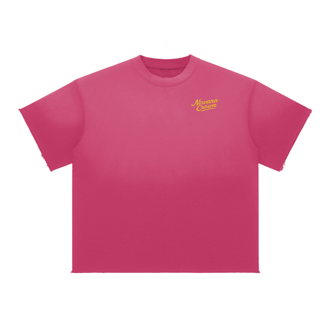 Sun Fade Raw Edge T-Shirt